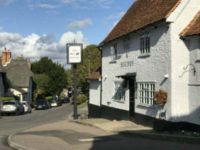 The fox and hounds pub